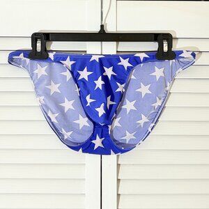 N2N Bikini Brief - Blue/White Stars